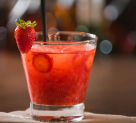Caipirinha de morango