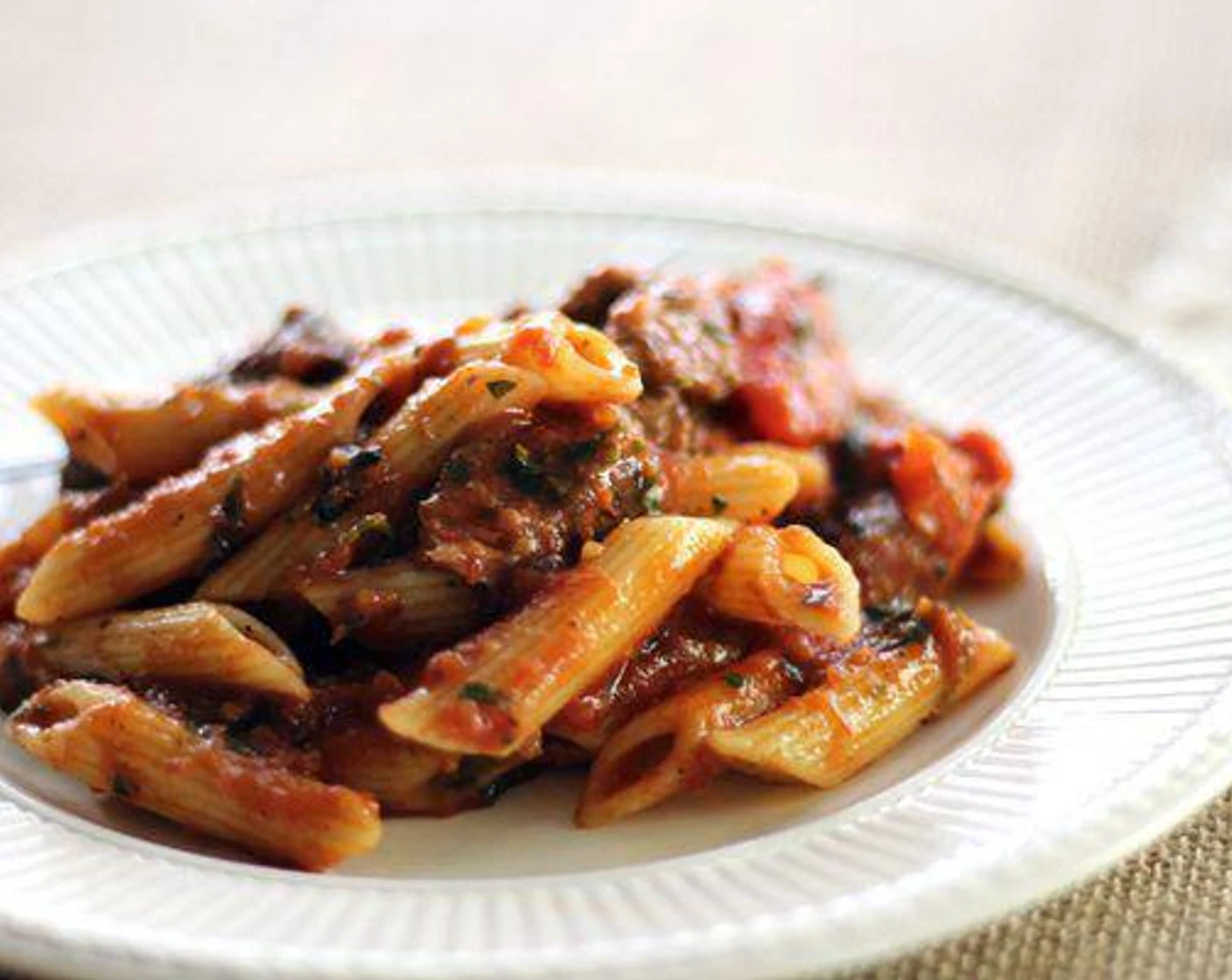 Penne com Chimichurri