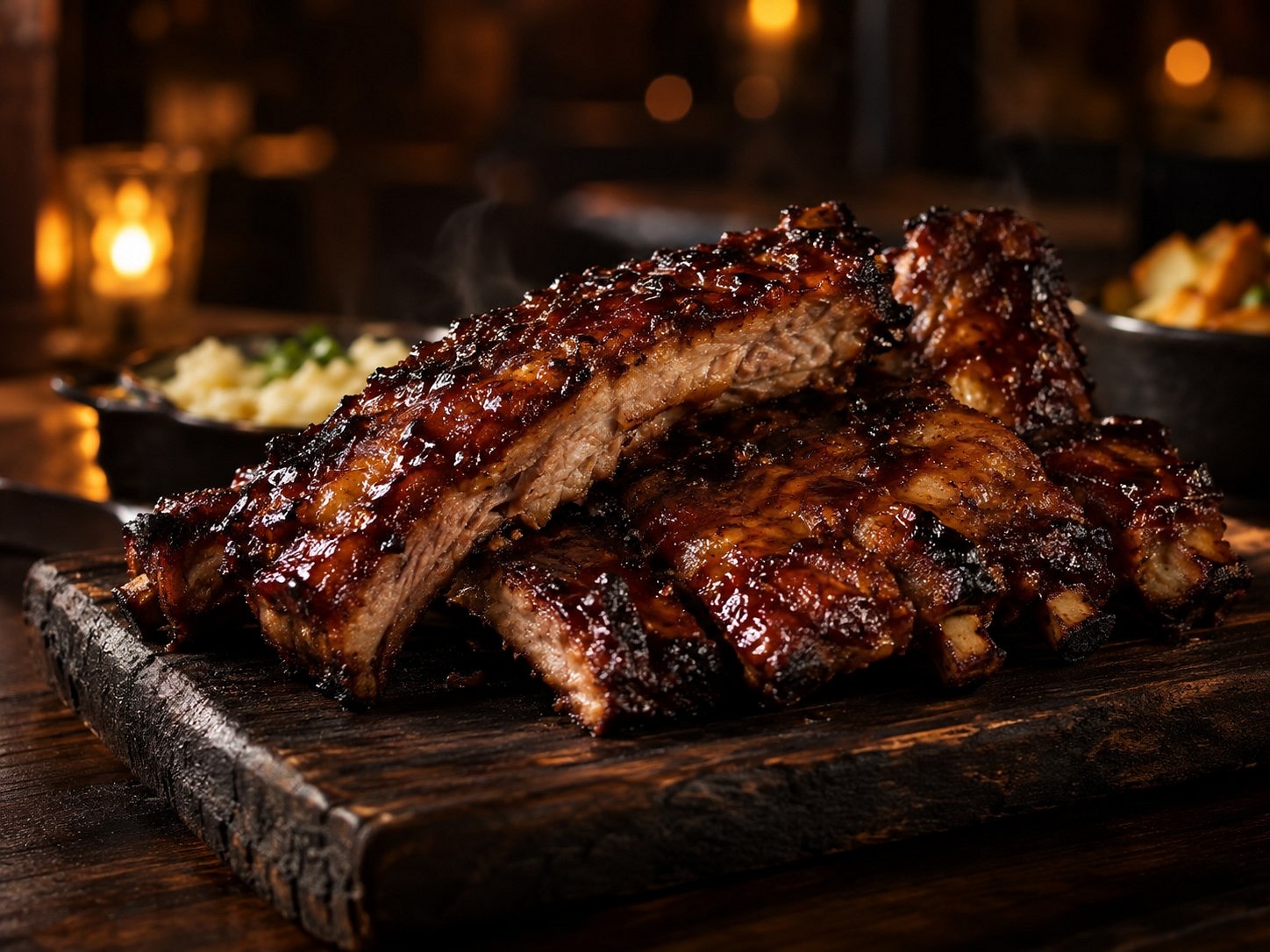 Costelinha barbecue